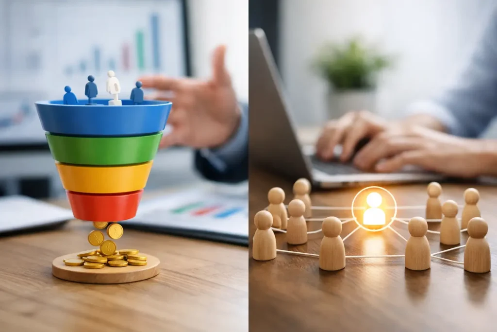 Sales Funnel vs Lead Generation Explained