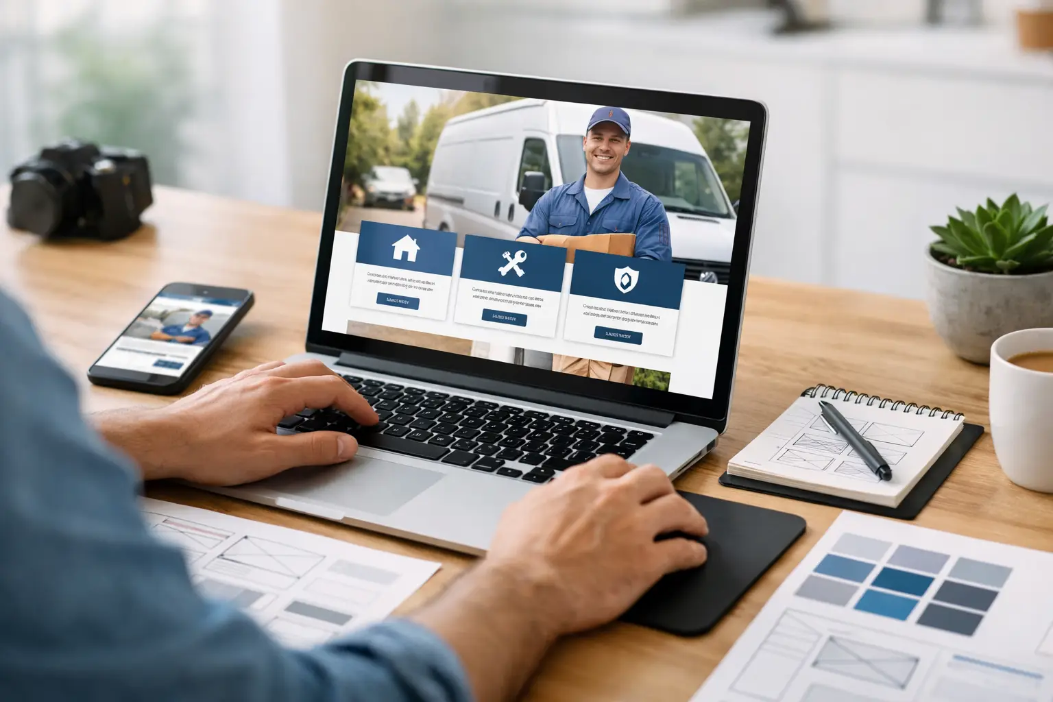 How to Build a Service Business Website That Converts