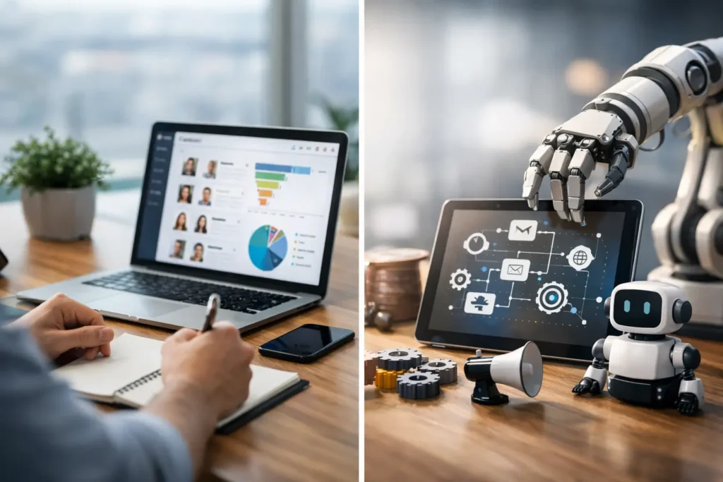 CRM Versus Marketing Automation for Local Growth