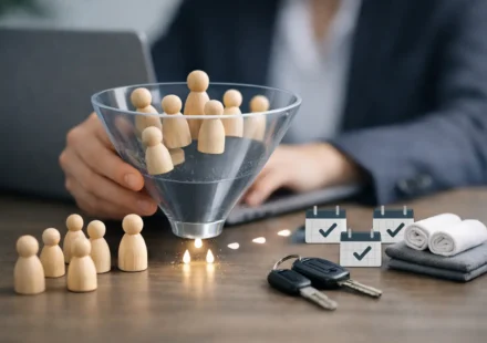 How a Service Business Funnel Turns Leads Into Bookings