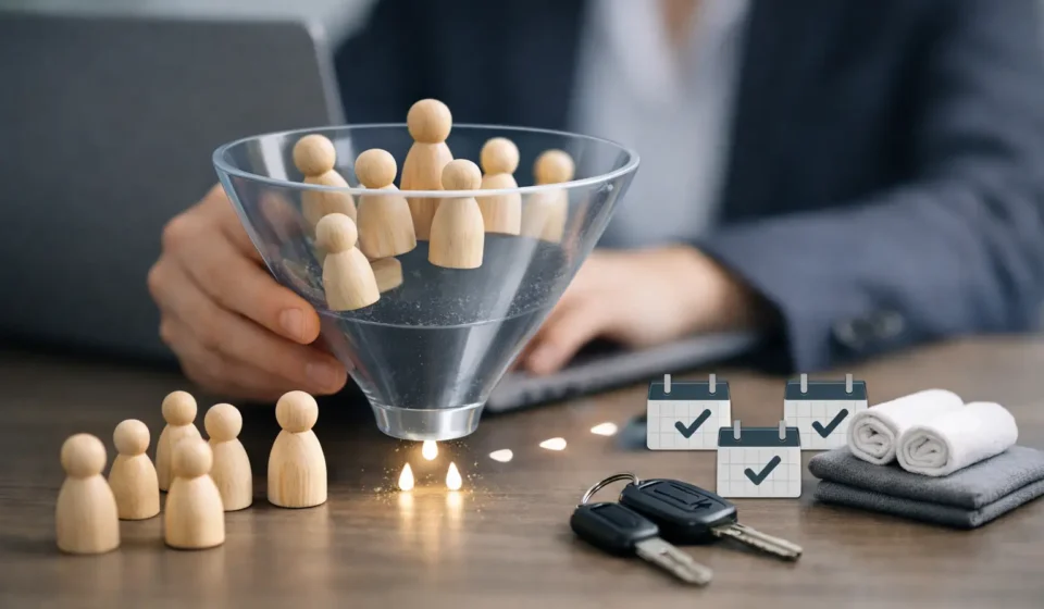 How a Service Business Funnel Turns Leads Into Bookings