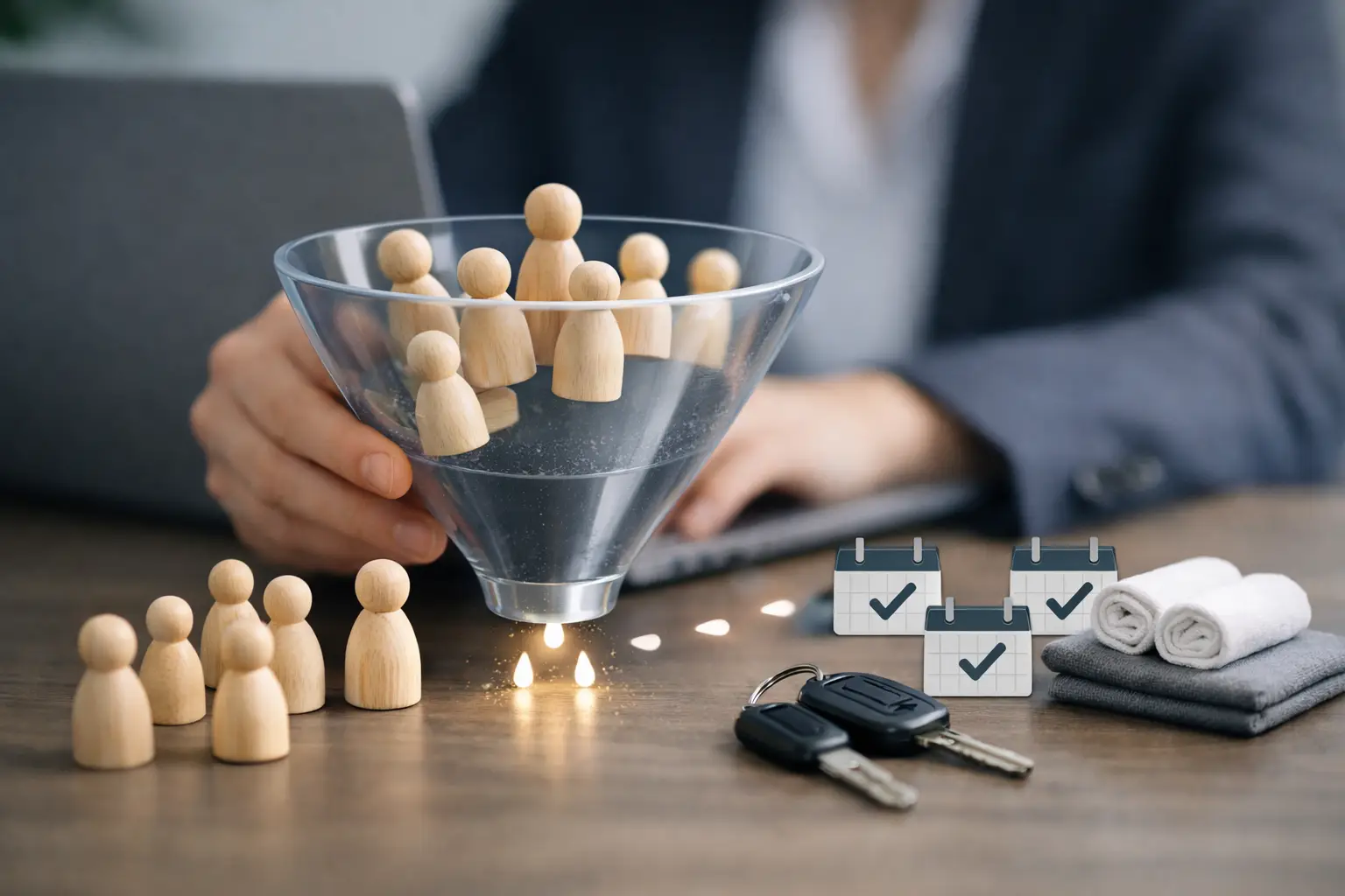 How a Service Business Funnel Turns Leads Into Bookings