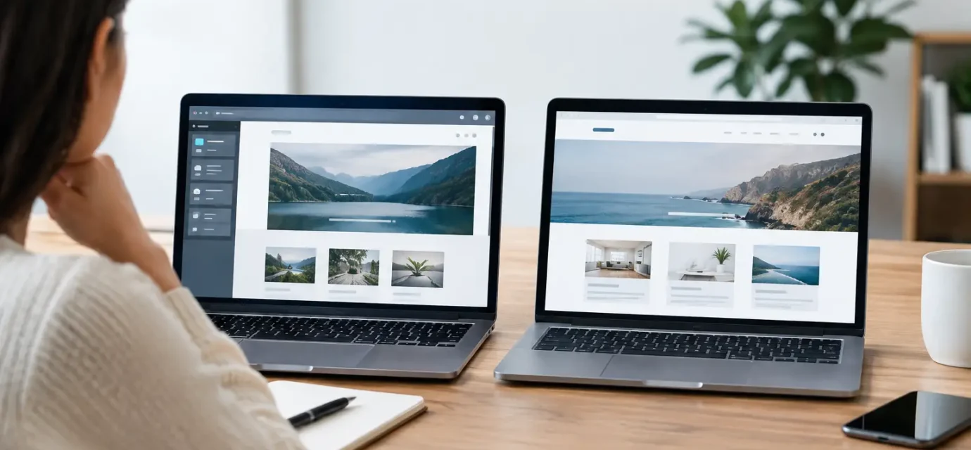 Custom Website Versus Website Template: Which Fits?
